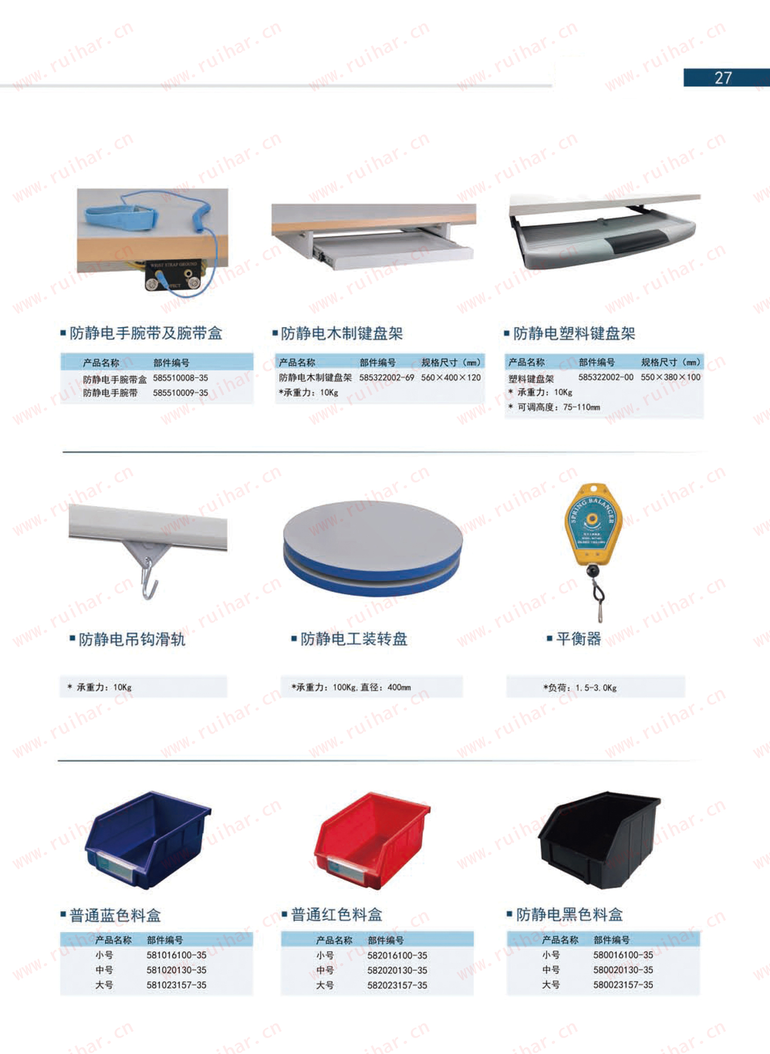 防靜電工作臺,ESD工作臺,防靜電工作桌，防靜電工作臺附件，防靜電電源盒